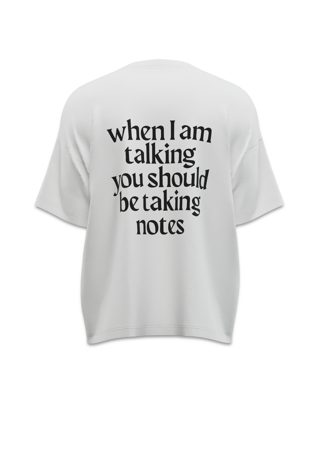When I am Talking Tee